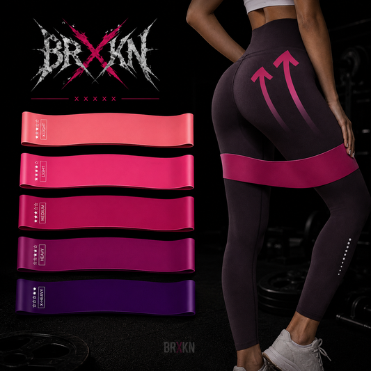 Bandas de Resistencia BRXKN — Set 5 Niveles para Entrenar