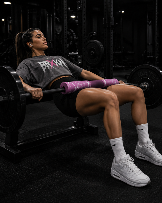 Almohadilla de Barra BRXKN — Hip Thrust y Sentadilla sin Dolor
