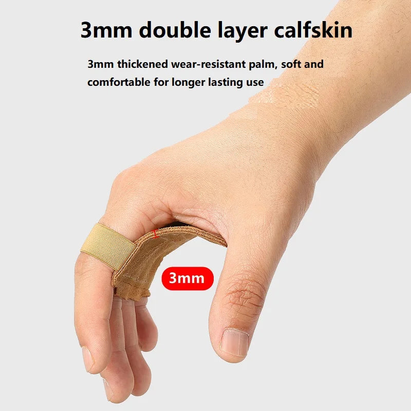 BRXKN Guantes de Entrenamiento – Agarre de Cuero para Levantamiento de Pesas, Dominadas y Gym